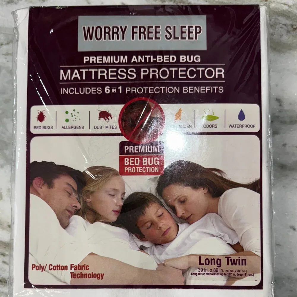 NEW Premium ANTI-BED BUG Mattress Protector Long Twin